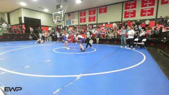 132 lbs Consi Of 16 #1 - Billy Sexton, Bristow vs Luke McGuire, Checotah