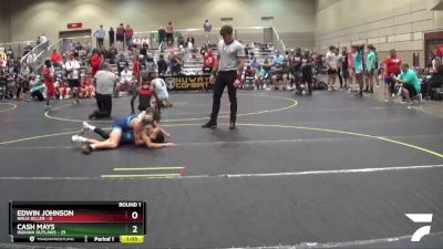 115 lbs Round 1 (6 Team) - Jordan Vanbruane, Indiana Outlaws vs Weston Millen, Ninja Killer