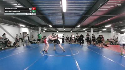 140 lbs Round 5 (6 Team) - Jake Shaffer, Wrecking Crew Black vs Will Moorehead, East Carolina Elite