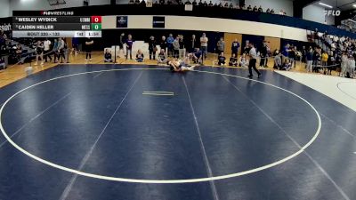 133 lbs Cons. Round 3 - Wesley Wydick, Merchant Marine vs Caiden Heller, Messiah