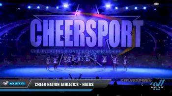 Cheer Nation Athletics - Halos [2021 L1 Youth - D2 - Small - B Day 2] 2021 CHEERSPORT National Cheerleading Championship