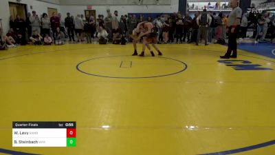 108 lbs Quarterfinal - Wyatt Levy, Rambler WC vs Brayden Steinbach, WPA Spartans