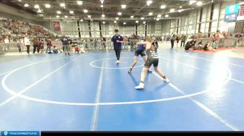 106 lbs Cons. Round 3 - Carter Tughan, Mat Demon Wrestling Club vs Logan Heitzman, Grangeville Youth Wrestling Club