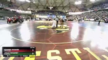 2A 170 lbs Cons. Round 3 - Jonah Mckamey, Clarkston vs Xzavier Jackson, Steilacoom