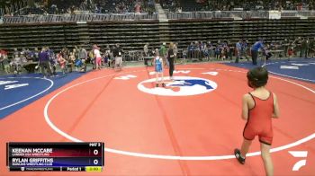 62 lbs Quarterfinal - Keenan McCabe, Lander USA Wrestling vs Rylan Griffiths, Rawlins Wrestling Club