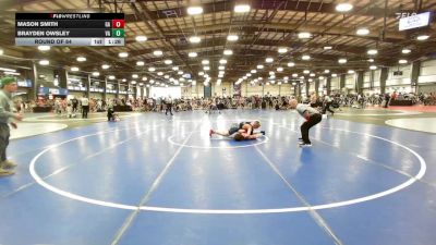 126 lbs Round Of 64 - Mason Smith, GA vs Brayden Owsley, VA