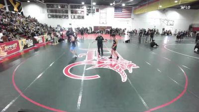 126 lbs Cons. Round 1 - Christopher Casarez, Ohana vs Christian Napoles, Carson High School