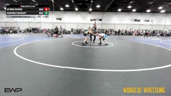 95 lbs Quarterfinal - Ayden Ruthe, Untouchables 14U Black vs Karver Peasley, Washington 14U