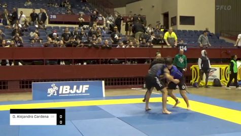 Danilo Alejandro Cardenas Casas vs Mateus Geronymo Sgai 2024 Pan IBJJF Jiu-Jitsu No-Gi Championship