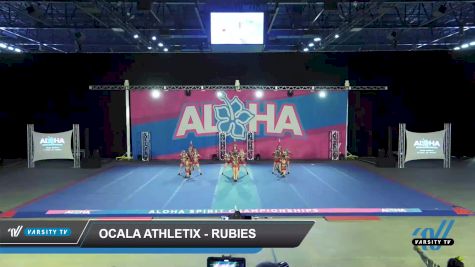 Ocala Athletix - RUBIES [2022 L2 Junior - D2 - Medium Day 1] 2022 Aloha Kissimmee Showdown DI/DII