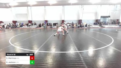 184 lbs Round Of 32 - Steven Martinos, Roanoke College vs Gio Jackson, Life University