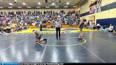 150 lbs Semis & 1st Wb (8 Team) - Chase Carter, Brantley County HS vs Ben Lampe, East Jackson HS