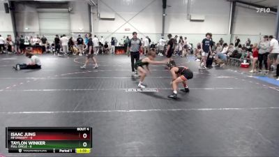 106 lbs Round 2 (6 Team) - Isaac Jung, MF Dynasty vs Taylon Winker, Full Circle