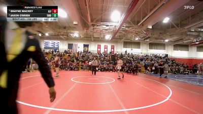 165 lbs Final - Shayne Mackey, Alvirne vs Jason O'Brien, Timberlane