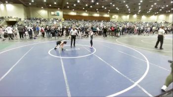 73 lbs Semifinal - Gage Armstead, Lassen Wrestling Association vs Ryan Defa, Battle Mountain WC