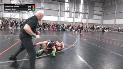 69.2-74.6 lbs Champ. Round 1 - Yanniel Soto, Mat Demon Wrestling Club vs Christian Reyes, Granger Pit Pups Wrestling
