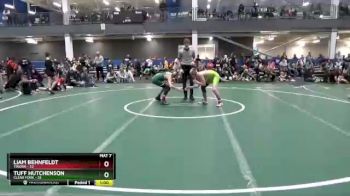 110 lbs Round 5 (6 Team) - Tuff Hutchenson, Clear Fork vs Liam Behnfeldt, Tinora