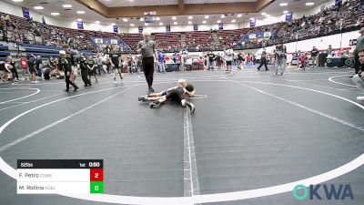 52 lbs Consolation - Frank Petro, Cowboy Wrestling vs Maxon Rollins, Noble Takedown Club