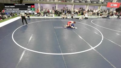 16U Boys - 150 lbs Cons. Round 1 - Isaac Fripp, Missouri vs Tayven Walker, Farmington Mat Rat Wrestling Club