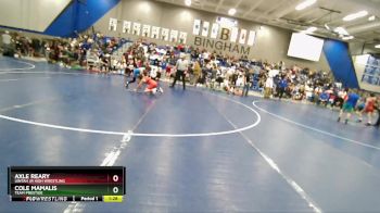 73 lbs Champ. Round 2 - Axle Reary, Uintah Jr High Wrestling vs Cole Mamalis, Team Prestige