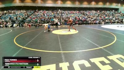 215 lbs Cons. Round 2 - Terrance (tj) Mattson, Lowry vs Max Torres, Fernley