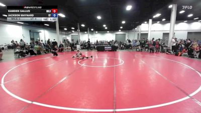 75 lbs Kamden Gallus, Minnesota Blue vs Jackson Maynard, Utah