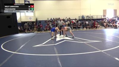 165 lbs Champ. Round 1 - Willy Lamacchia, Unattached vs Cole Shafer, Vanguard
