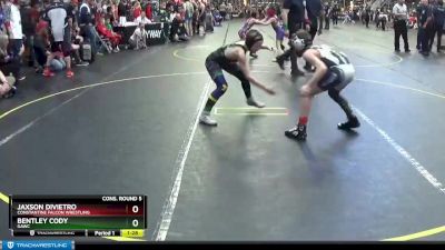 78 lbs Cons. Round 5 - Jaxson Divietro, Constantine Falcon Wrestling vs Bentley Cody, GAWC