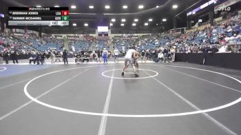 175 lbs Cons. Round 1 - Tanner McDaniel, Kansas City - Piper HS vs Brennan Jones, Lenexa - St. James Academy HS