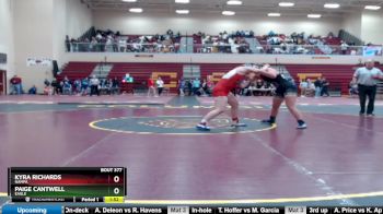 165 lbs Semifinal - Kyra Richards, Nampa vs Paige Cantwell, Eagle