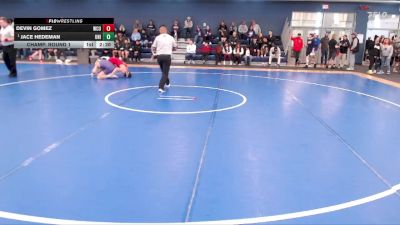 133 lbs Champ. Round 1 - Jace Hedeman, Northern Iowa vs Devin Gomez, Western Colorado University