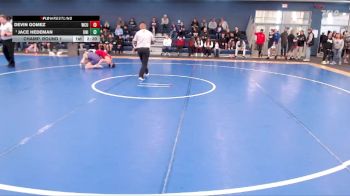 133 lbs Champ. Round 1 - Jace Hedeman, Northern Iowa vs Devin Gomez, Western Colorado University