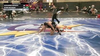 133 lbs Round 2 (4 Team) - Alexander DePratti, Xavier, CT vs Ryker Meyering, Apple Valley, MN