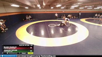 150 lbs Cons. Semi - Morgan Ostler, Elite Wrestling vs Blake Crawley, Canyon View Falcons