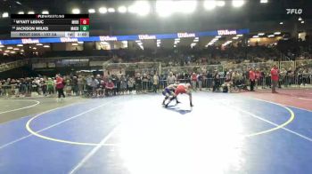 157 2A Champ. Round 1 - Wyatt Leduc, Middleburg vs Jackson Wilks, Martin County