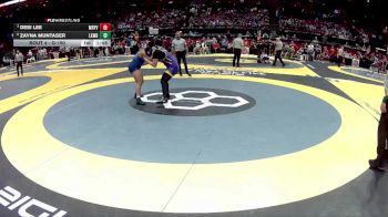 G-190 lbs Quarterfinal - Desi Lee, G-Marysville vs Zayna Muntaser, G-Lakewood