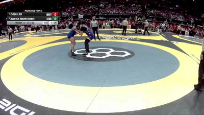 G-190 lbs Quarterfinal - Desi Lee, G-Marysville vs Zayna Muntaser, G-Lakewood