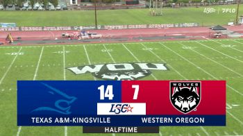 Replay: A&M-Kingsville vs Western Oregon | Oct 26 @ 1 PM