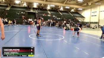 225 lbs Placement Matches (8 Team) - Atticus Welch, Kearney Matcats - Gold vs Manny Marshall, G.I. Grapplers