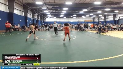 76-84 lbs Round 1 - Slate McFarlane, Boise Youth Wrestling vs Dean Brannan, Fighting Squirrels