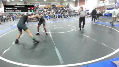 165 lbs Champ. Round 1 - Parnel Azor, Warren vs Christain Arroyo, Rubidoux
