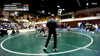 150 lbs Cons. Semi - Damen Vollmer, Temecula Valley vs Diego Valdiviezo, Poway