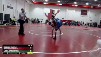 132 lbs Champ. Round 3 - Tiernen Tuttle, Harrison (West Lafayette) vs Christian Arberry, Warren Wrestling Academy