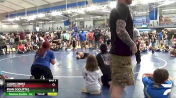 45 lbs Quarterfinals (8 Team) - Ryan Doolittle, Alabama Elite Black vs Jaxon Cross, Short Time WC
