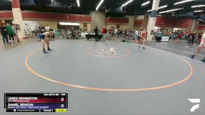 160 lbs Quarterfinal - Jared Remington, Vici Wrestling Club vs Daniel Rendon, Ohana Northeast Wrestling Academy