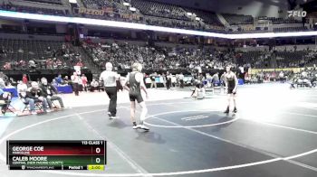 113 Class 1 lbs Champ. Round 1 - Caleb Moore, Central (New Madrid County) vs George Coe, Marceline