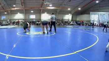 170 lbs Champ. Round 2 - Justine Faulkner, Westerville-North High School vs Evelyn Krauss, Delaware Hayes