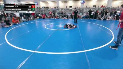 46 lbs Semifinal - Nathaniel Morin, Fitness Fight Factory Wrestling Club vs Kingsley Alo, Nolfpack Wrestling Academy