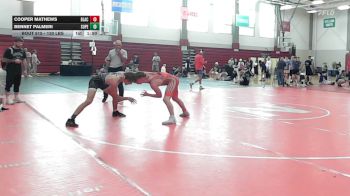 130 lbs Consi Of 4 - Cooper Mathews, Black Fox vs Bennet Palmeri, Superior Wrestling Academy