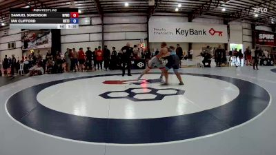 125 kg Cons. Round 3 - Samuel Sorenson, West Point Wrestling Club vs Ian Clifford, Warrior Regional Training Center